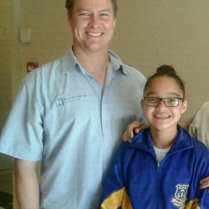 Layla and Dr. Grundlingh